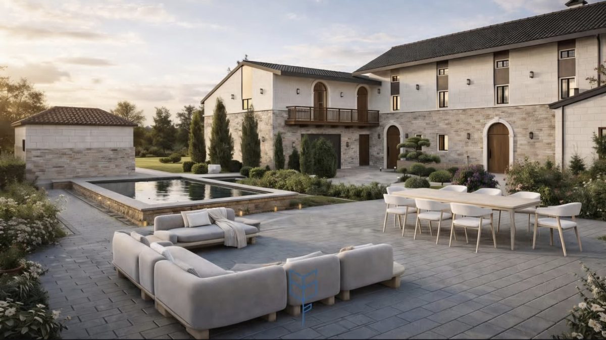 Restoration and maintenance can weld a broken villa to its Former glories...  Doberdò del Lago
