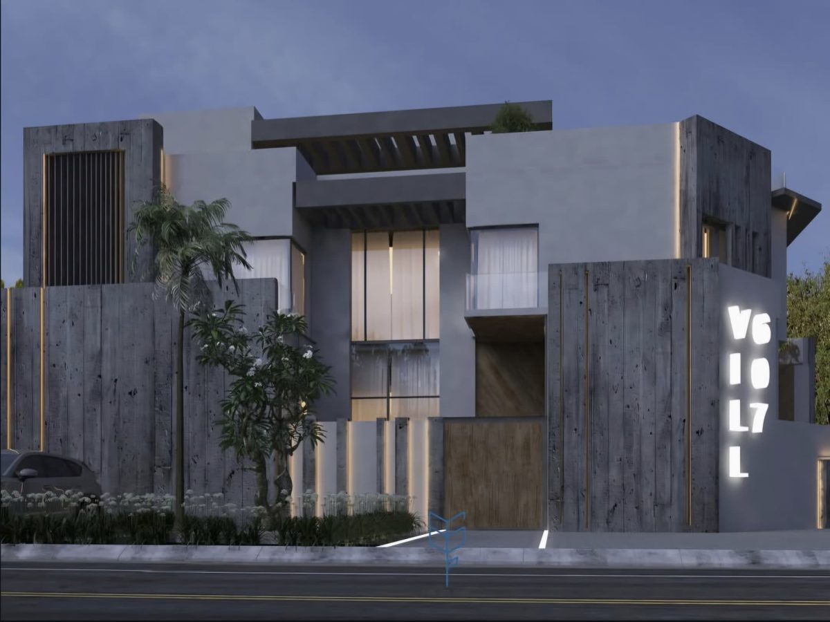 The Raw Skeleton The concept behind this design is to use the exposed raw materials of construction out in the open as the facade , without forgetting the environmental aspect of it.  المطلاع الكويت